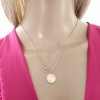 GOLD CHAIN NECKLACE celebrity STAINLESS STEEL