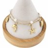BRACELET GOLD CELEBRITY STAINLESS STEEL
