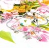 BRACELET, SILVER CELEBRITY STAINLESS STEEL