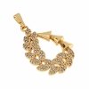 18k gold plated set pendant earrings xuping