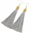 EARRINGS SILVER STAINLESS STEEL CELEBRITY