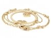 GOLD CHAIN NECKLACE celebrity STAINLESS STEEL