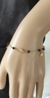 BRACELET GOLD CELEBRITY STAINLESS STEEL