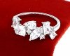gold ring 18,60mm. gold-plated engagement xuping