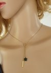 GOLD CHAIN NECKLACE celebrity STAINLESS STEEL
