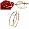 exclusive swarovski gold-plated earrings