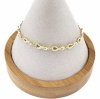gold bracelet for a gold-plated leg
