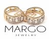 exclusive swarovski gold-plated earrings