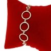 gold bracelet for a gold-plated leg