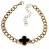 BRACELET GOLD CELEBRITY STAINLESS STEEL