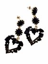 gold plated earrings with exclusive cubic zirconia