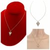 GOLD CHAIN NECKLACE celebrity STAINLESS STEEL
