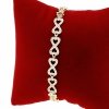 gold bracelet for a gold-plated leg