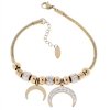BRACELET GOLD CELEBRITY STAINLESS STEEL