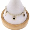 BRACELET GOLD CELEBRITY STAINLESS STEEL