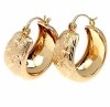 exclusive swarovski gold-plated earrings