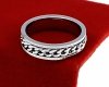 ring 17,30mm gold stainless steel