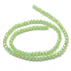 Glass beads faceted strands