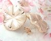 gold plated earrings with exclusive cubic zirconia