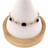 gold bracelet for a gold-plated leg