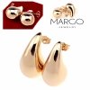 exclusive swarovski gold-plated earrings