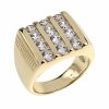 gold ring 18,60mm. gold-plated engagement xuping