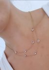GOLD CHAIN NECKLACE celebrity STAINLESS STEEL