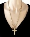 GOLD CHAIN NECKLACE celebrity STAINLESS STEEL