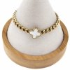 BRACELET GOLD CELEBRITY STAINLESS STEEL