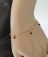 BRACELET GOLD CELEBRITY STAINLESS STEEL