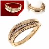 gold ring 18,60mm. gold-plated engagement xuping