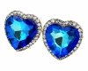gold plated earrings with exclusive cubic zirconia
