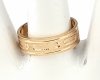 gold ring 18,60mm. gold-plated engagement xuping