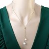 GOLD CHAIN NECKLACE celebrity STAINLESS STEEL