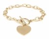 BRACELET GOLD CELEBRITY STAINLESS STEEL