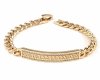 gold bracelet for a gold-plated leg