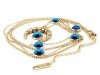 GOLD CHAIN NECKLACE celebrity STAINLESS STEEL