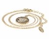 GOLD CHAIN NECKLACE celebrity STAINLESS STEEL
