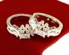 gold plated earrings with exclusive cubic zirconia