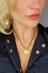 GOLD CHAIN NECKLACE celebrity STAINLESS STEEL