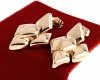 exclusive swarovski gold-plated earrings