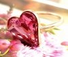 gold ring 18,00mm. gold-plated engagement xuping