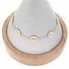 BRACELET GOLD CELEBRITY STAINLESS STEEL