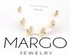 gold plated earrings with exclusive cubic zirconia
