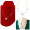 GOLD CHAIN NECKLACE celebrity STAINLESS STEEL