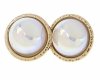 gold earrings made of stainless steel