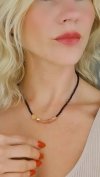 GOLD CHAIN NECKLACE celebrity STAINLESS STEEL