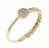 gold ring 18,60mm. gold-plated engagement xuping