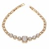 gold bracelet for a gold-plated leg