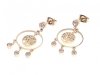 EARRINGS SILVER STAINLESS STEEL CELEBRITY